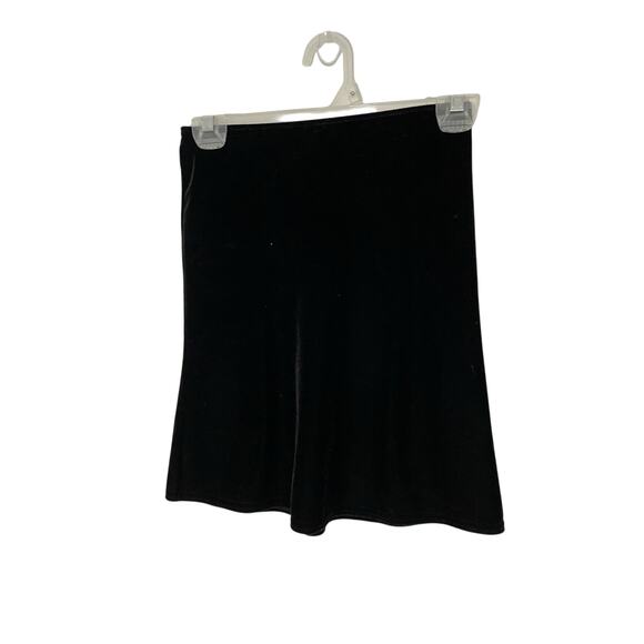 Vintage Joey B Women's Suede Fit and Flare Y2K Emo Grunge Goth Skirt Sz S - Picture 1 of 4